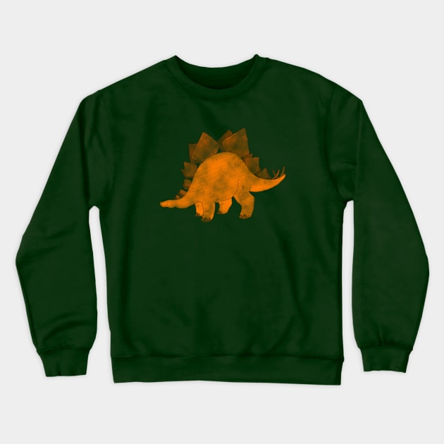 Stegosaurus Crewneck Sweatshirt by Inktopodes